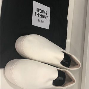 Opening Ceremony Slip On Platform Sneakers